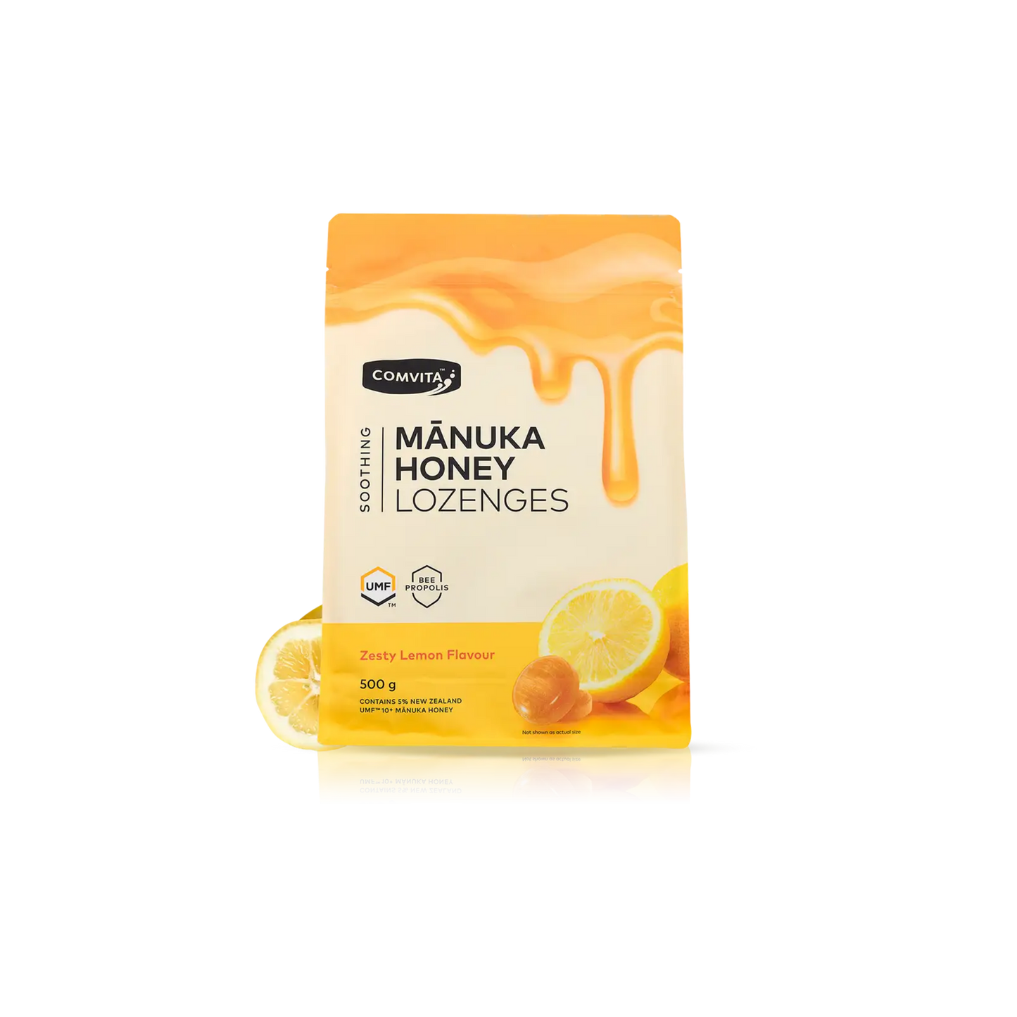 Comvita Mānuka Honey Lozenges Lemon,500g