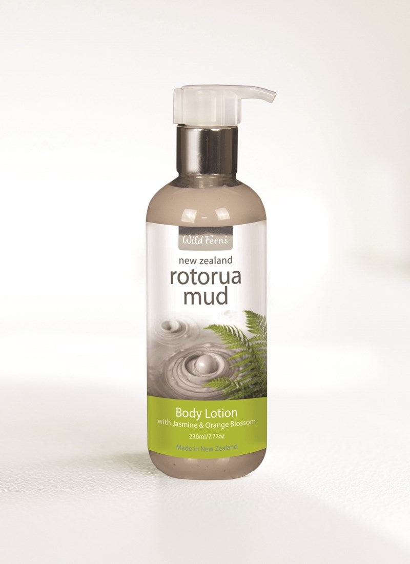 Wild Ferns Rotorua Mud Body Lotion, 230ml