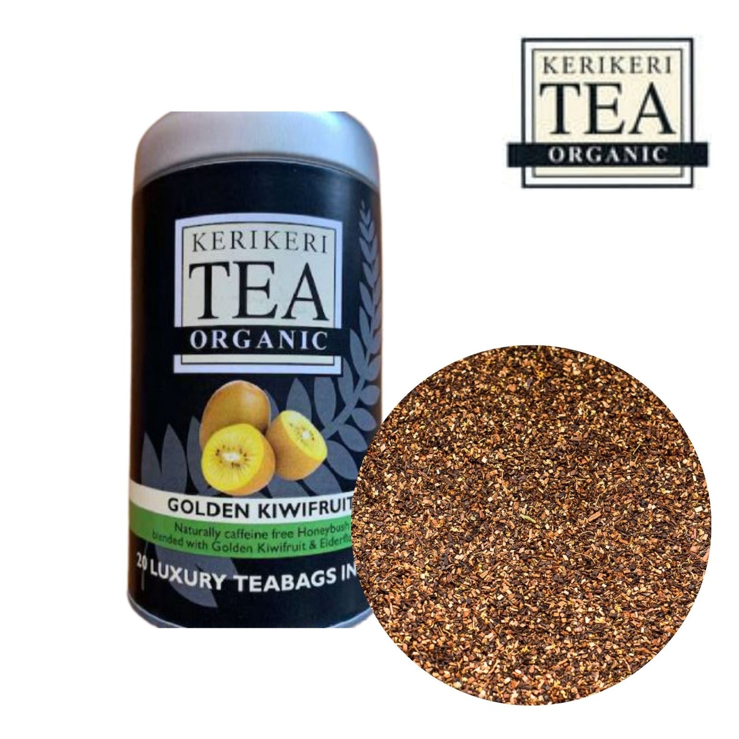 Kerikeri Organic Golden Kiwifruit Teabags X 20
