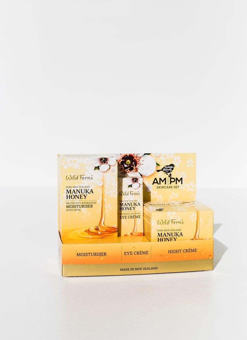 Wild Ferns Manuka Honey AM/PM Set