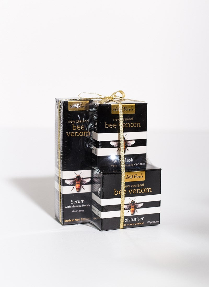 Wild Ferns Bee Venom Gift Tower with 80+ Manuka Honey Set 1