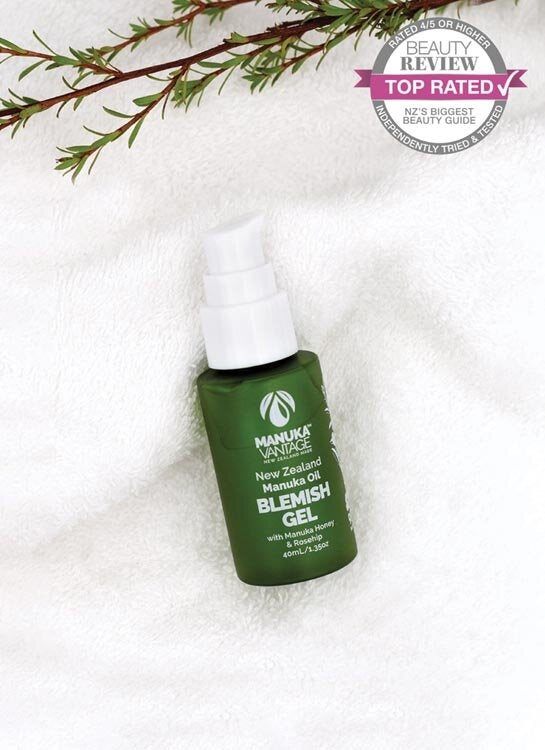 Manuka Vantage Blemish Gel with Manuka Honey 80+ and Rosehip 40ml