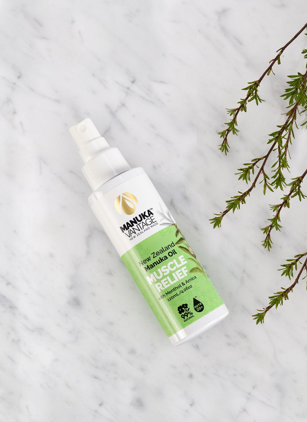 Manuka Vantage Muscle Relief with Arnica and Menthol 120ml