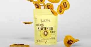 Little Beauties Dried Gold Kiwifruit Slices 50g NET WT