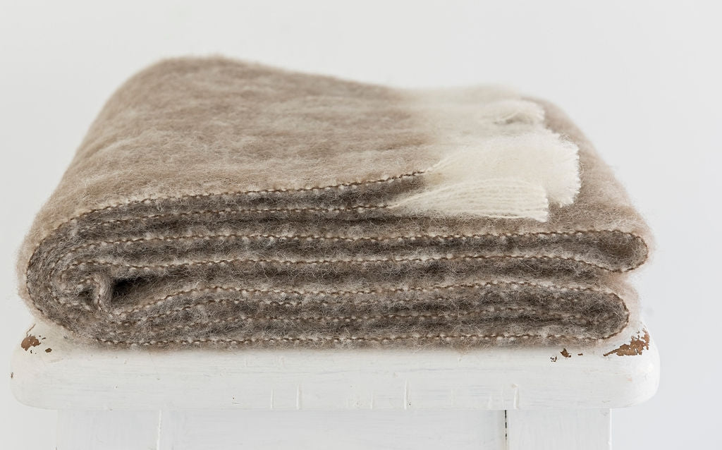 Masterweave Alpaca Scarf - Pumice