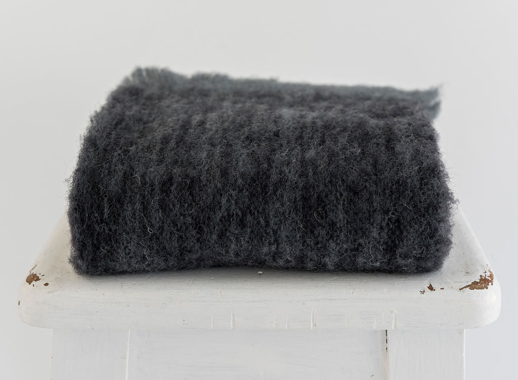 Masterweave Alpaca Scarf - Grey/Black Marle