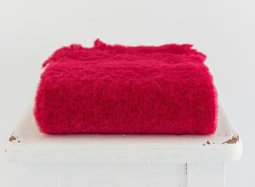 Masterweave Alpaca Scarf - Red