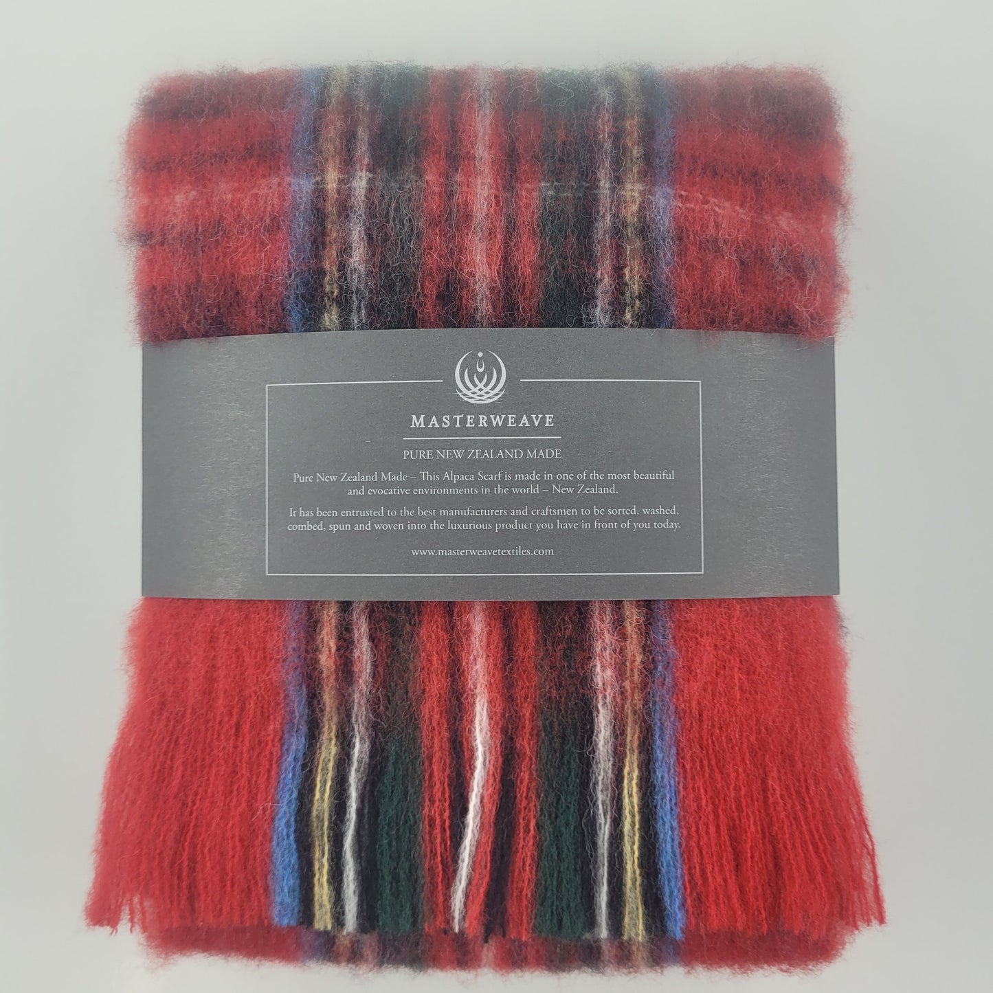 Masterweave Alpaca Scarf - Royal Stewart Tartan