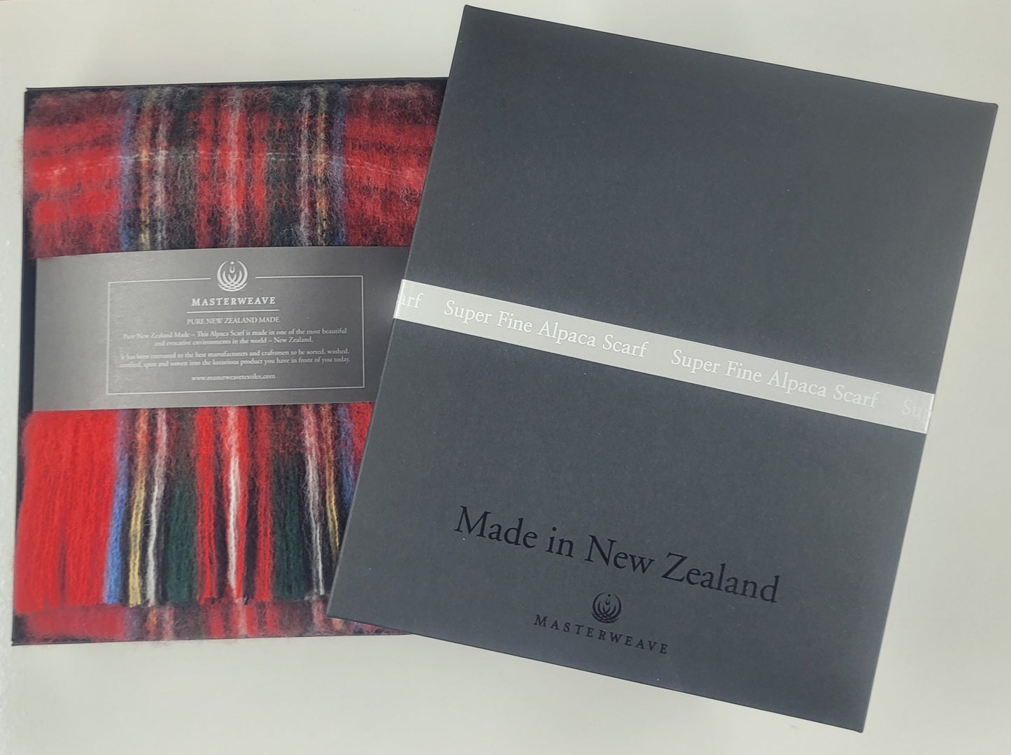 Masterweave Alpaca Scarf - Royal Stewart Tartan