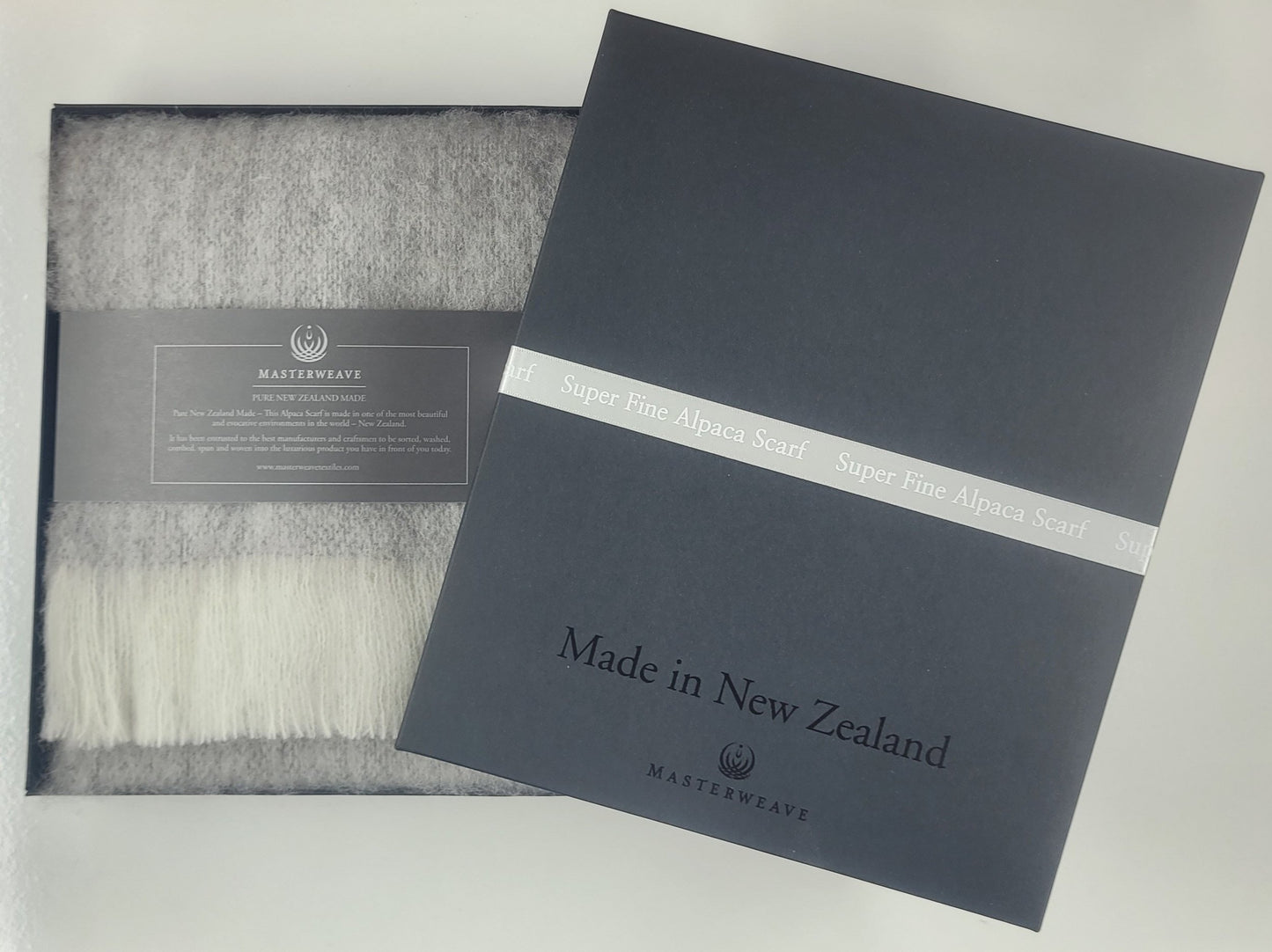 Masterweave Alpaca Scarf - Granite
