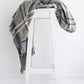 Masterweave Wool Twill Throw - Grey Window Check