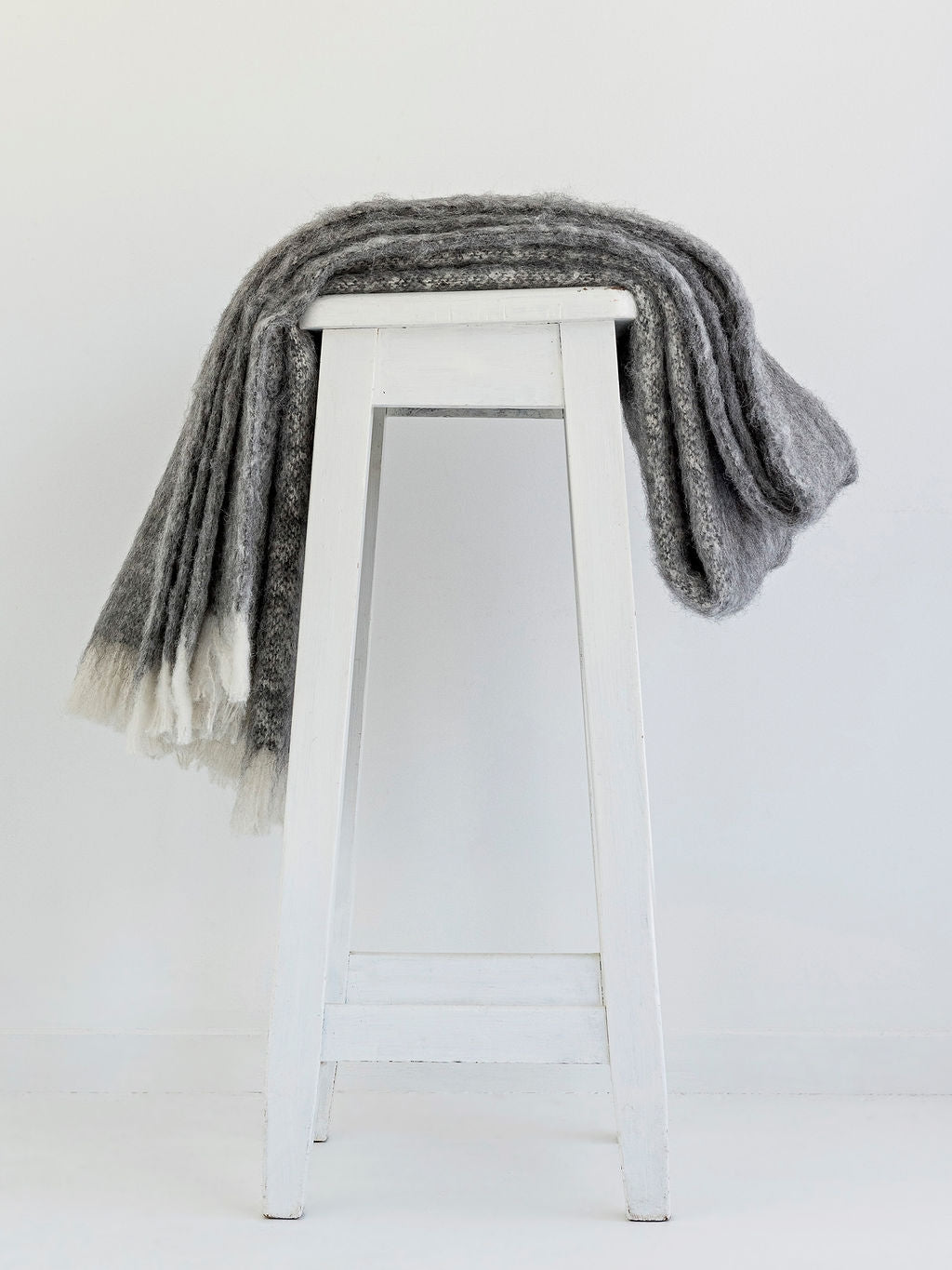 Masterweave Windermere Alpaca Throw - Granite
