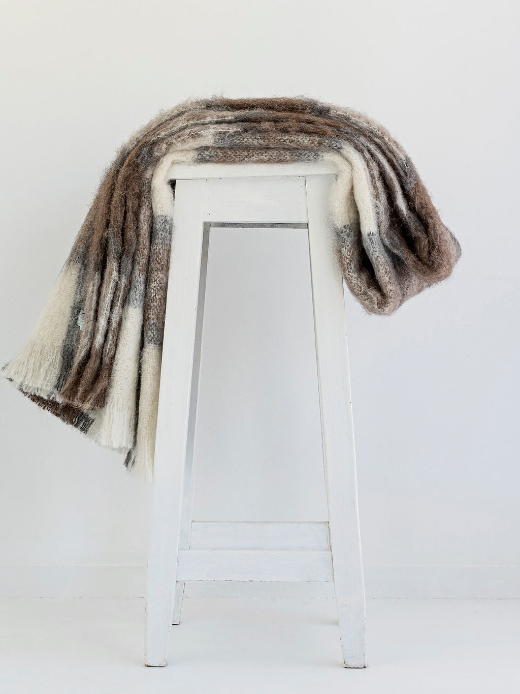 Masterweave Windermere Alpaca Throw - Plateau