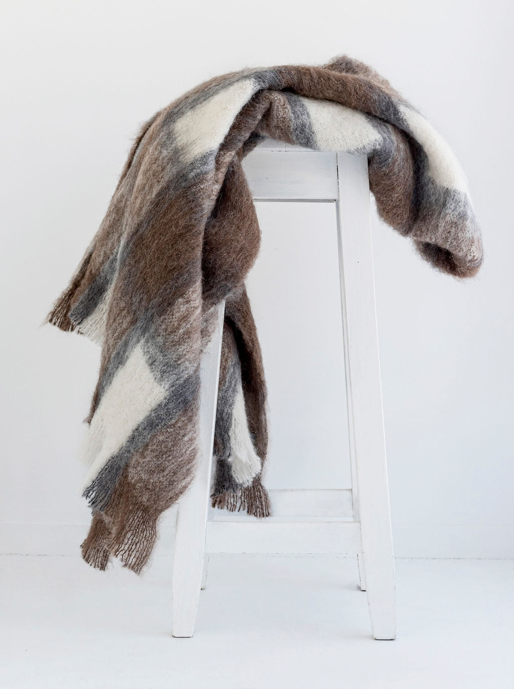 Masterweave Windermere Alpaca Throw - Plateau