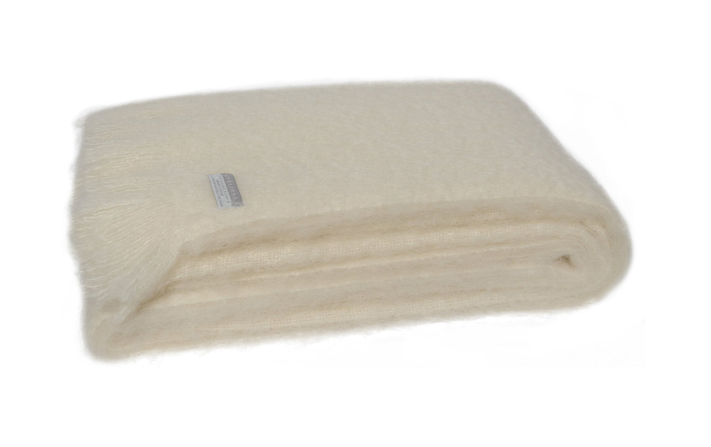 Masterweave Windermere Mohair Throw - Dove