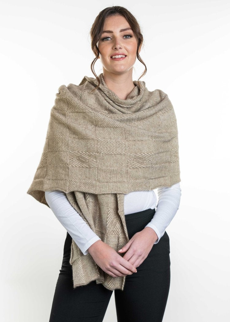 Koru Jacquard Wrap