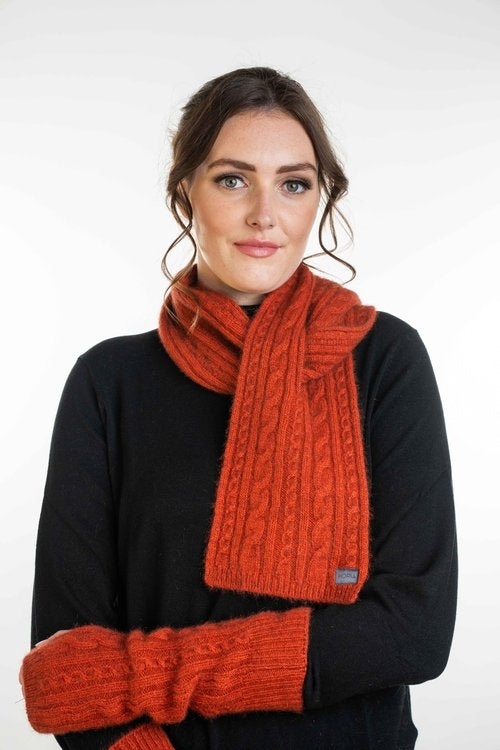 Koru Cable Scarf