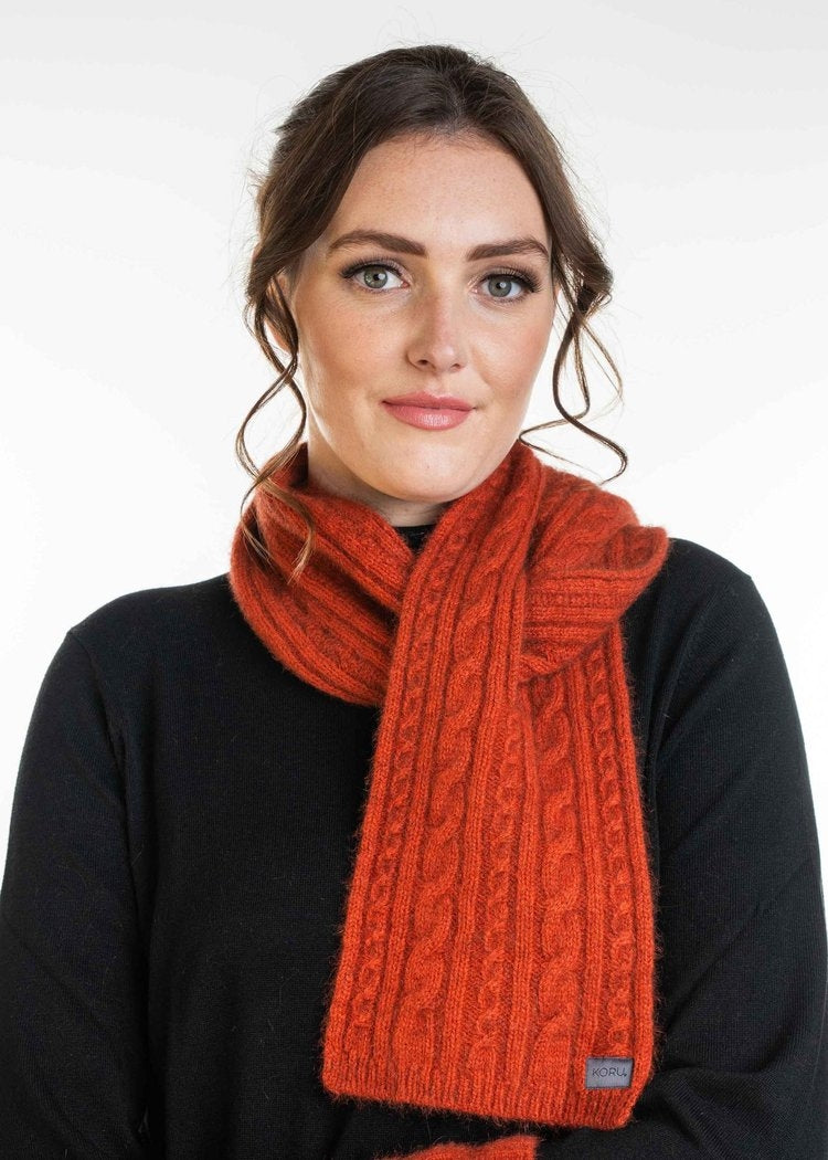 Koru Cable Scarf