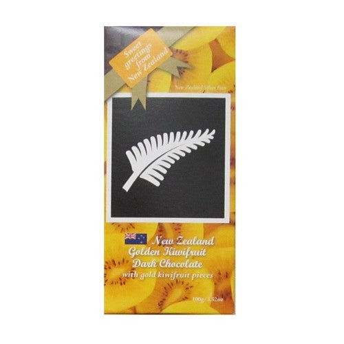 Alpine Golden Kiwifruit Dark Chocolate 100g