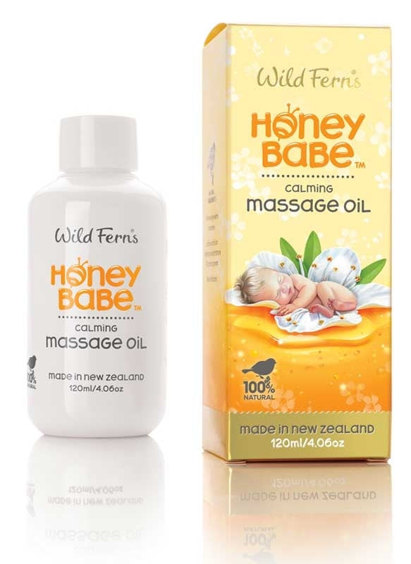 Wild Ferns Honey Babe Massage Oil 120ml