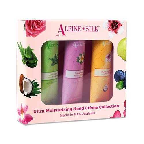 Alpine Silk Hand Creme Gift Set 30ml X3