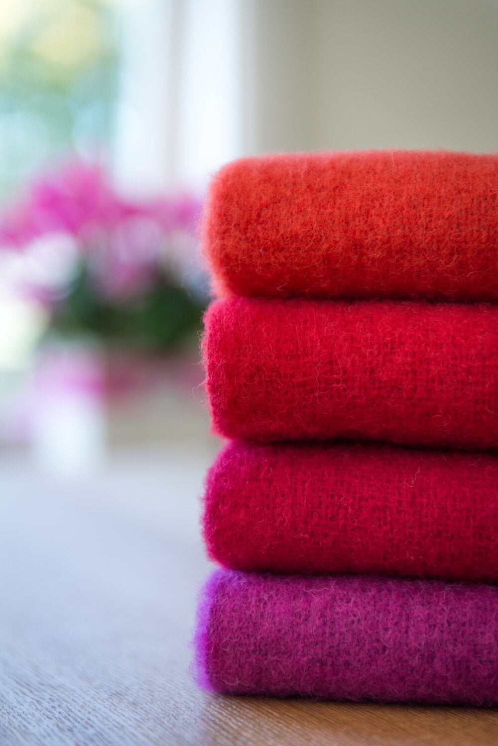 Masterweave Alpaca Scarf - Red