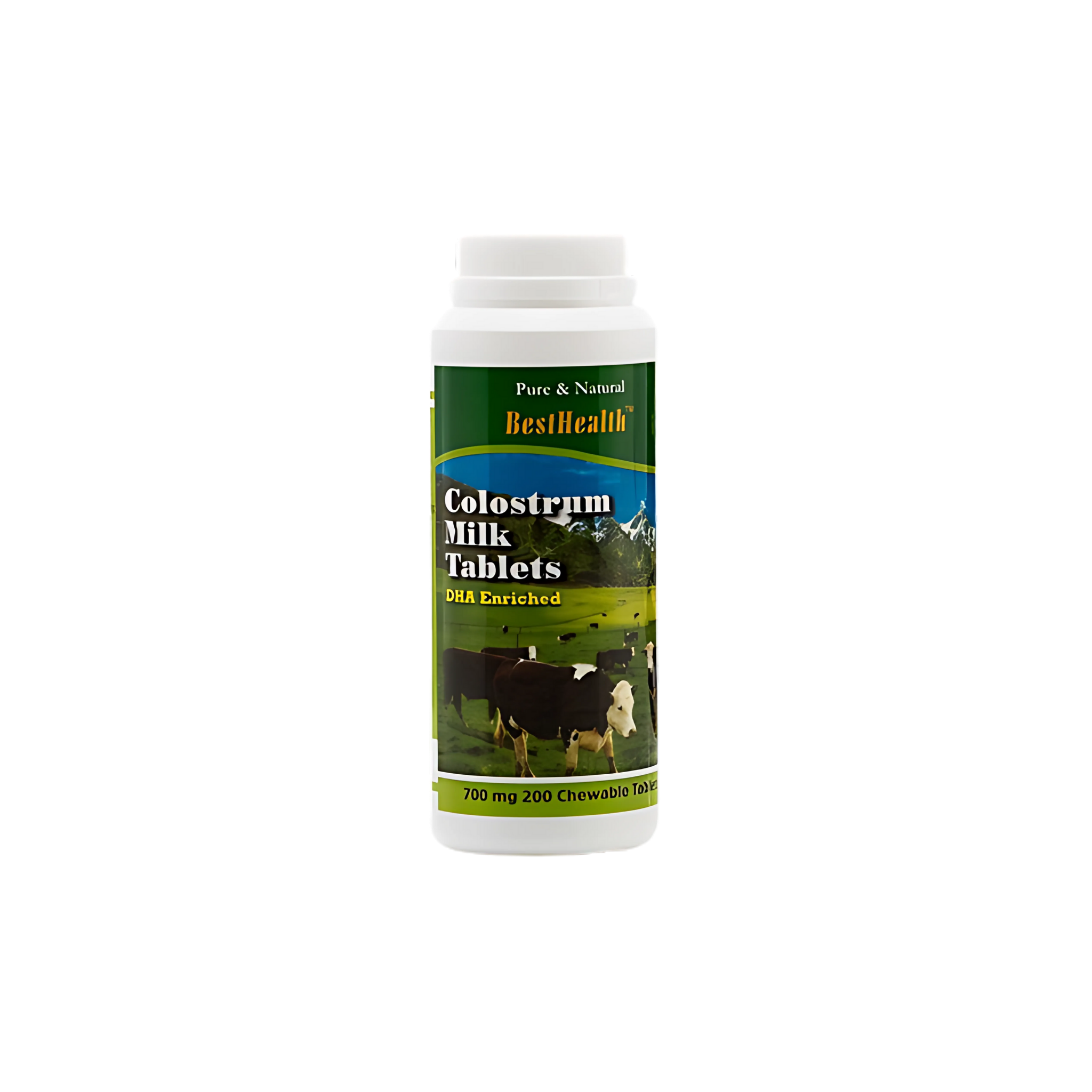 Best Health Colostrum Tablets+DHA, 700mg, 200's