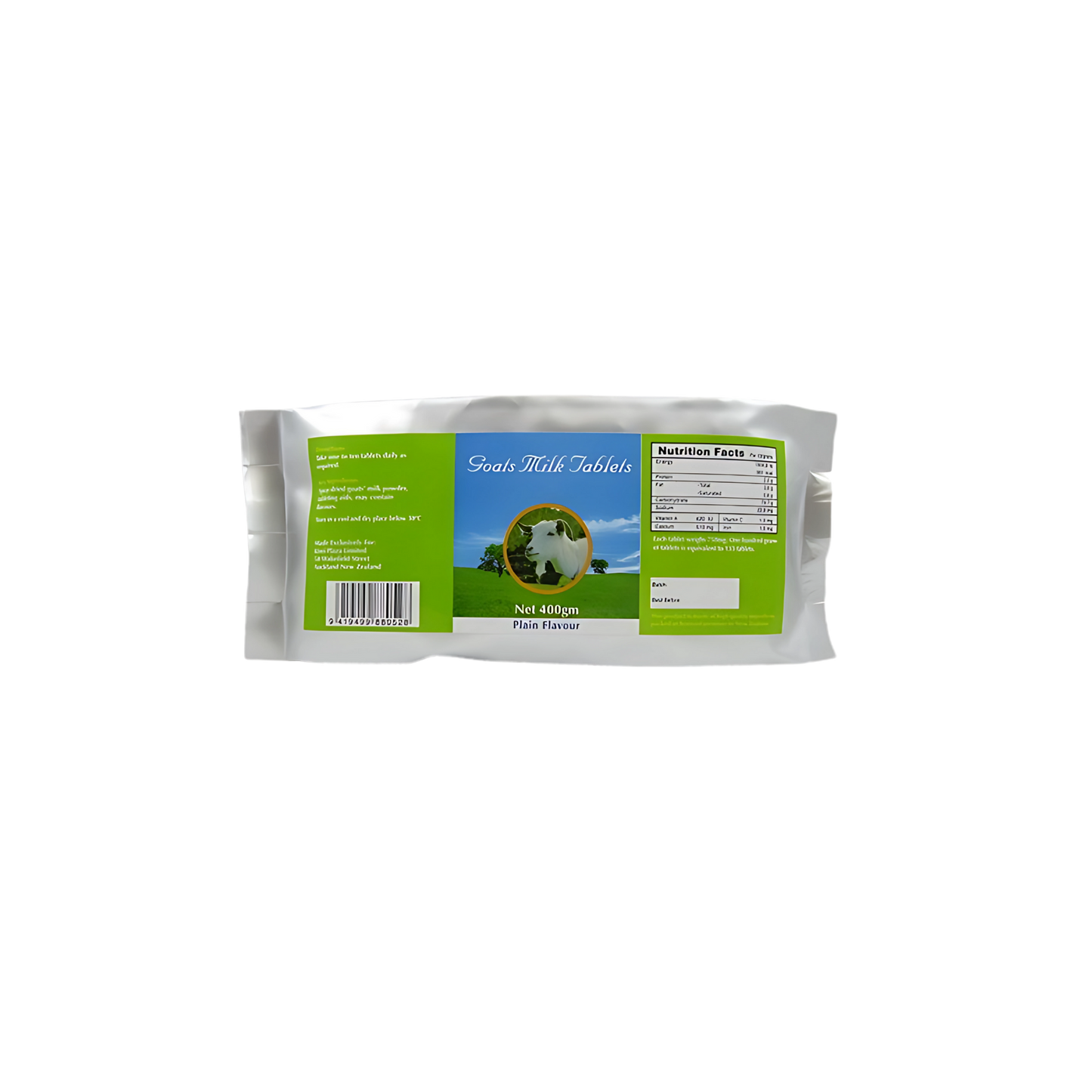 Best Health Goat's Milk Tablets, Foil Bag, 400g