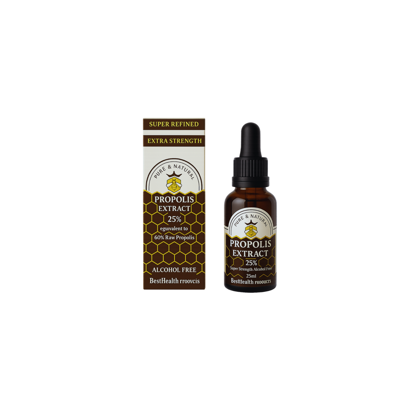 Best Health Propolis Extract, 25% 25ml