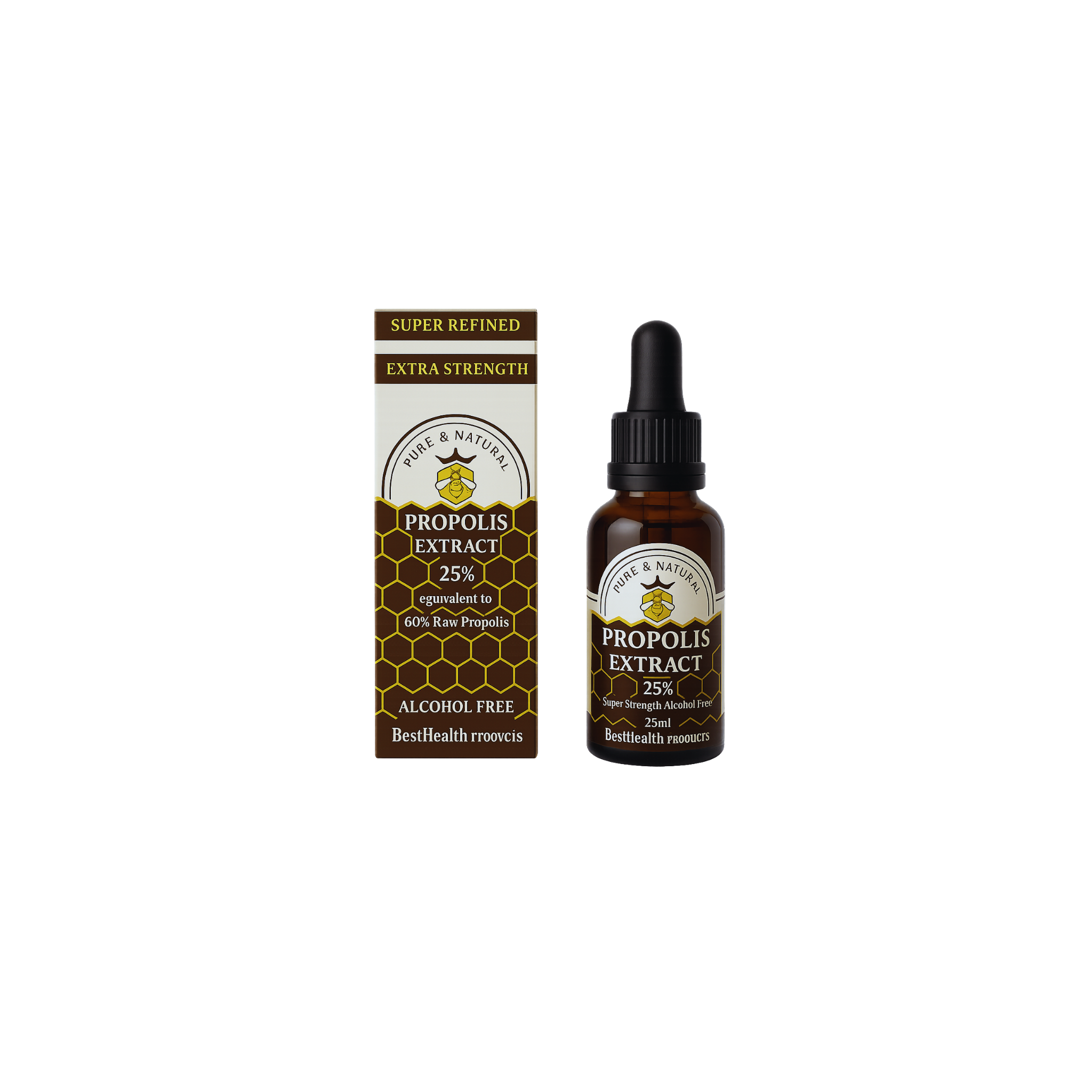 Best Health Propolis Extract, 25% 25ml