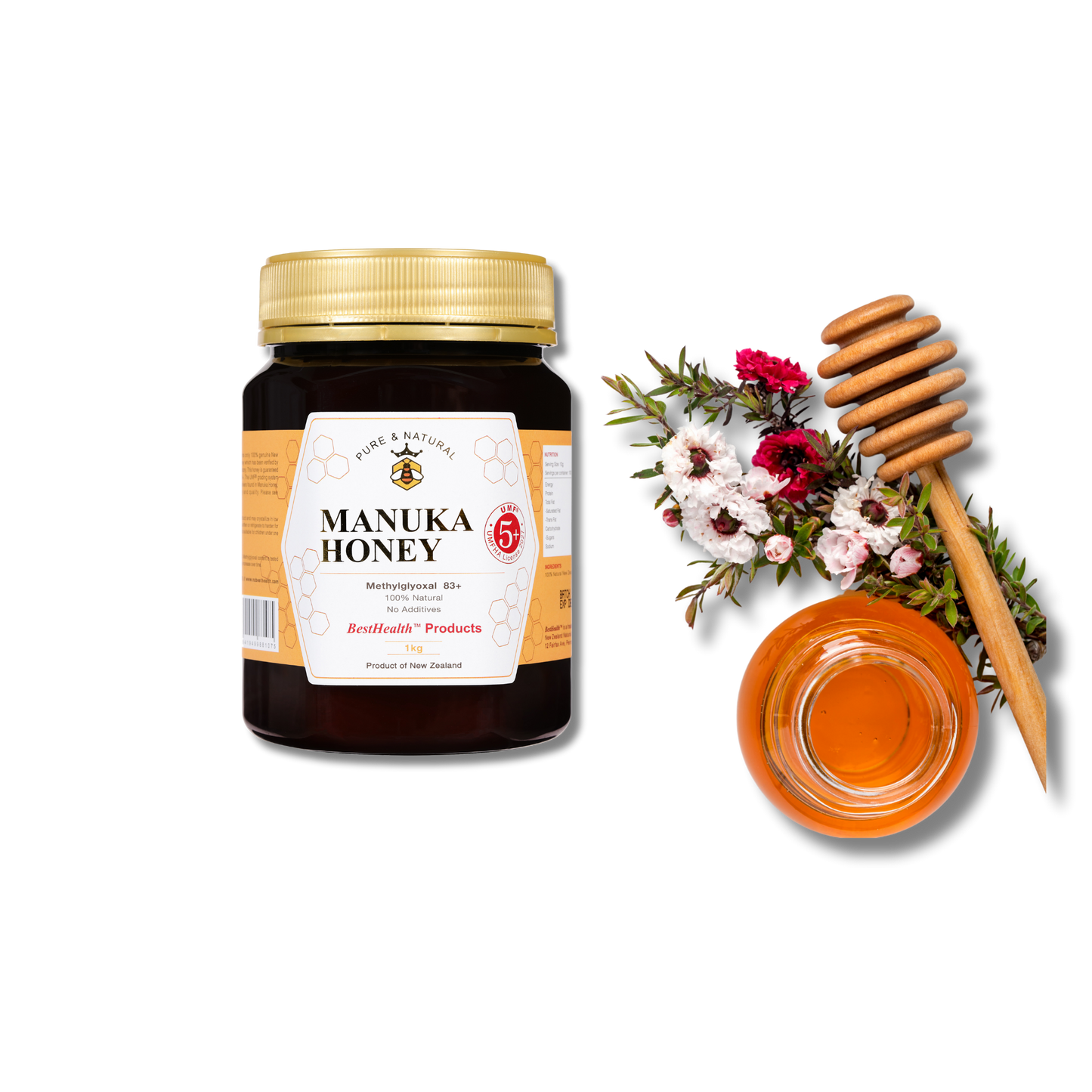 Best Health UMF 5+ Manuka Honey, 1kg