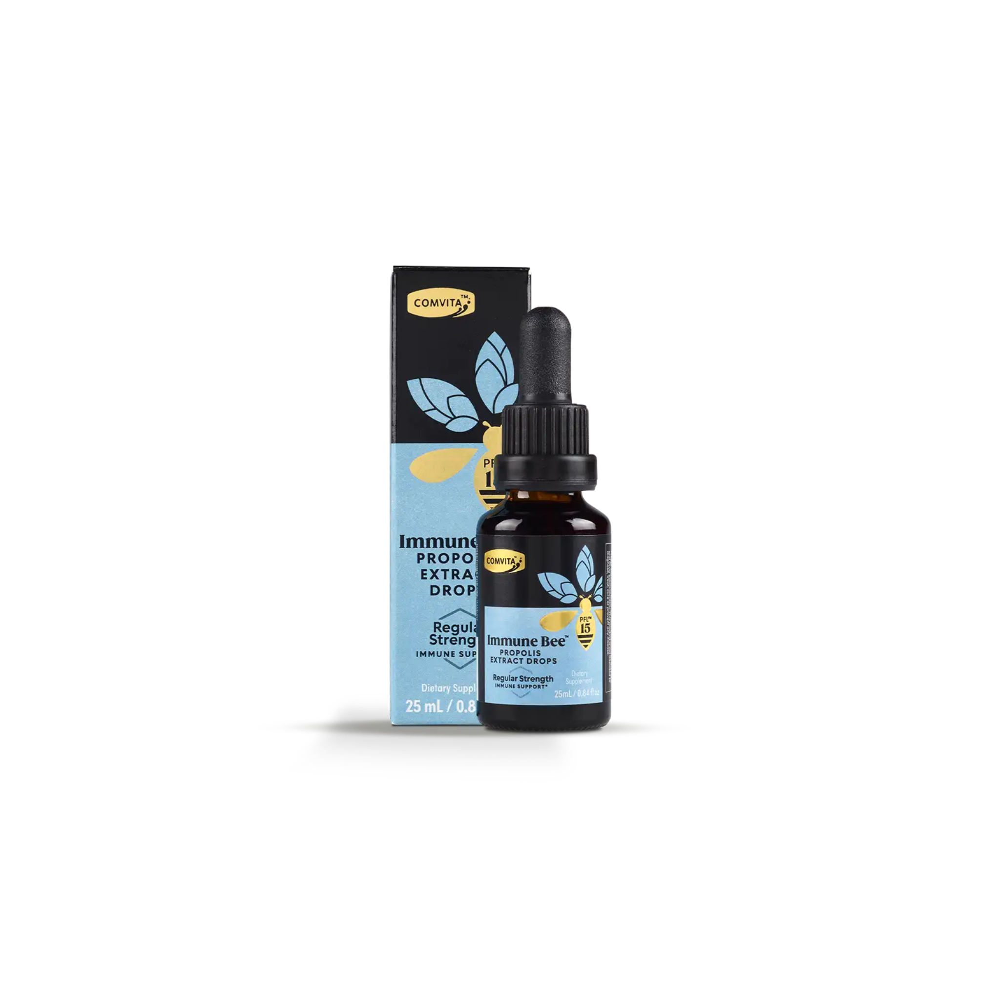 Comvita Immune Bee Propolis PFL 15: Regular Strength Extract Drops
