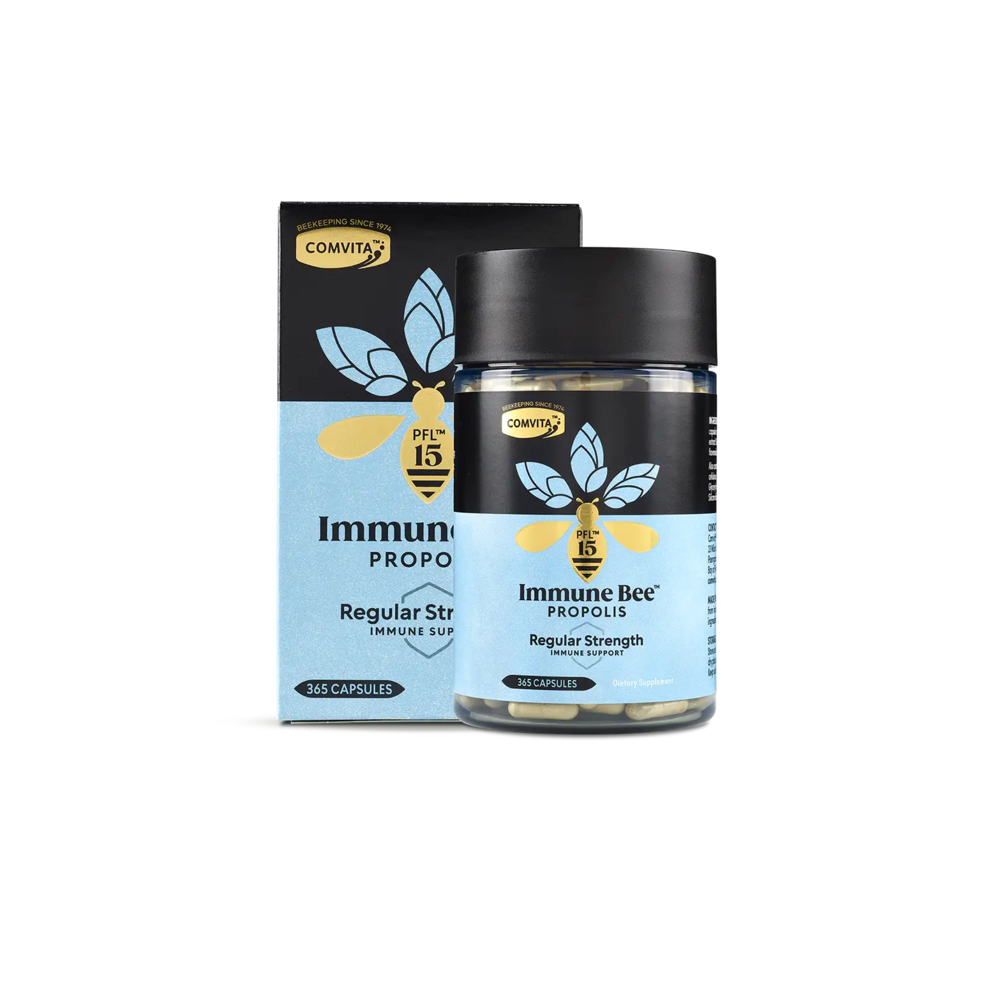 Comvita Immune Bee Propolis Regular Strength PFL 15 Capsules 365's