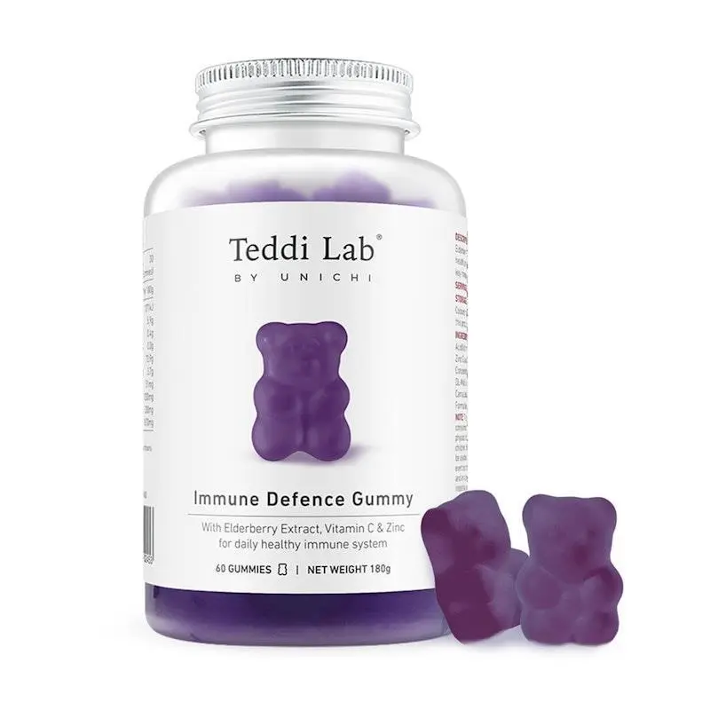 Unichi Elderberry Immune Defence Gummy 60s (2027.11)