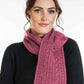 Merino Possum Cable Scarf - KO132