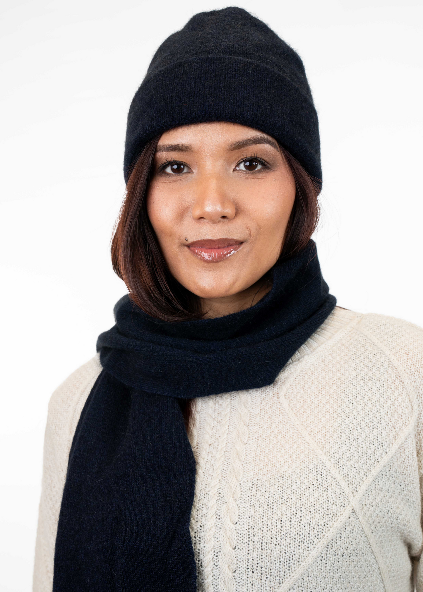 Merino Possum Plain Beanie - KO159