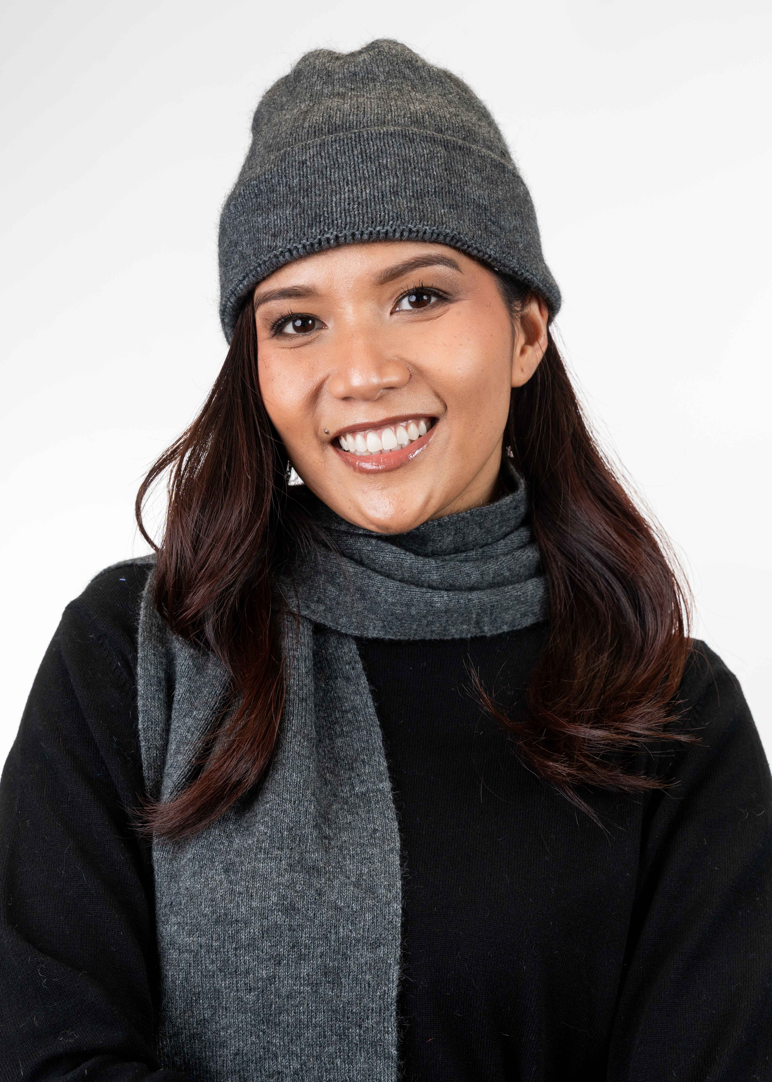 Merino Possum Plain Beanie - KO159