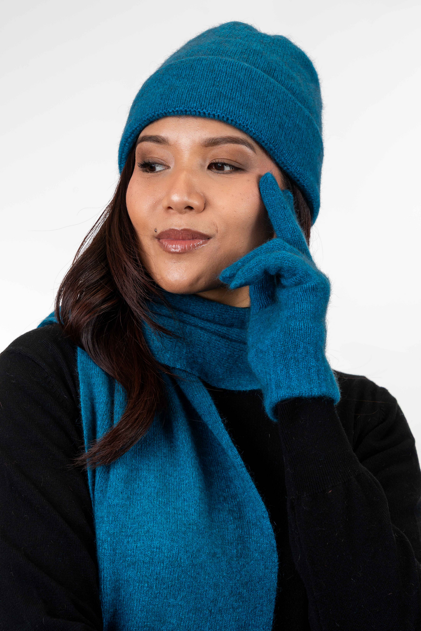 Merino Possum Plain Beanie - KO159