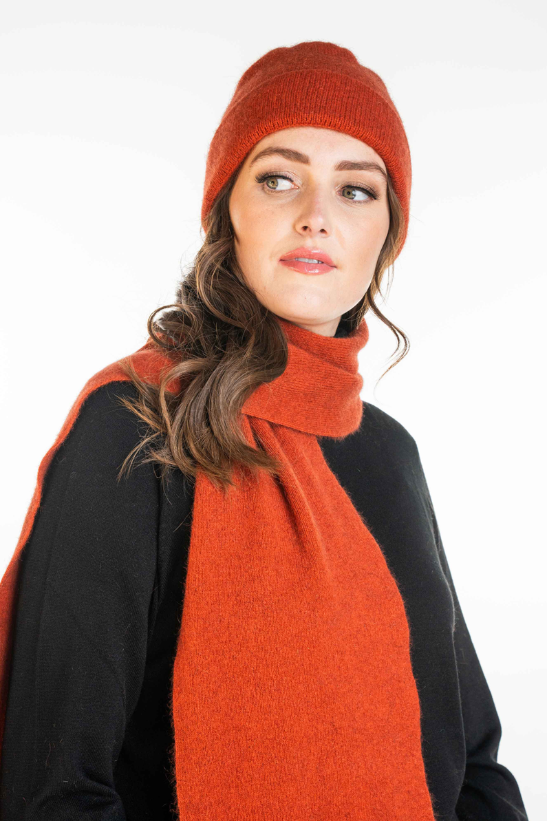 Merino Possum Plain Beanie - KO159