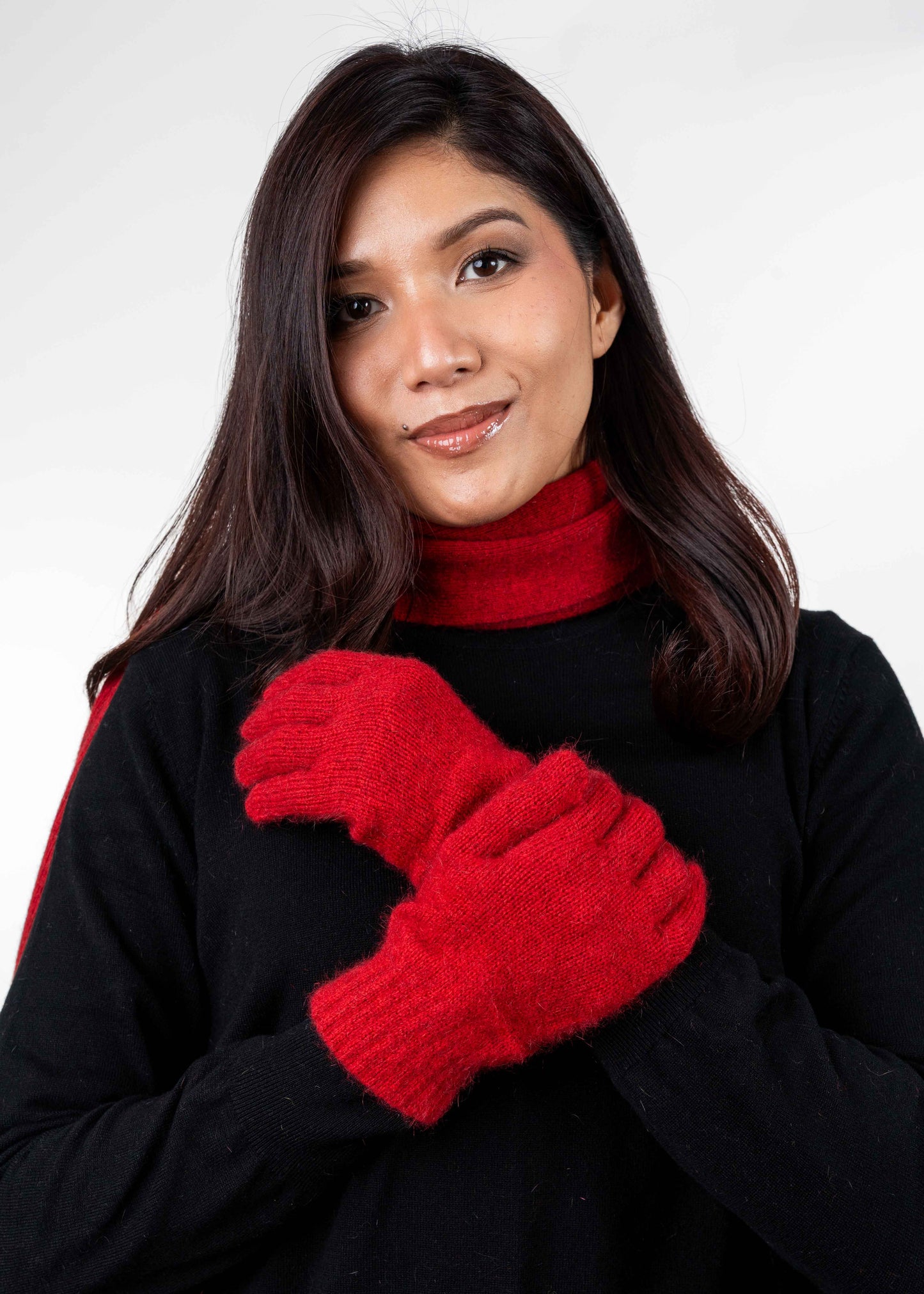 Merino Possum Plain Gloves - KO48