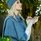 Merino Possum Moss Stitch Wrap - KO518