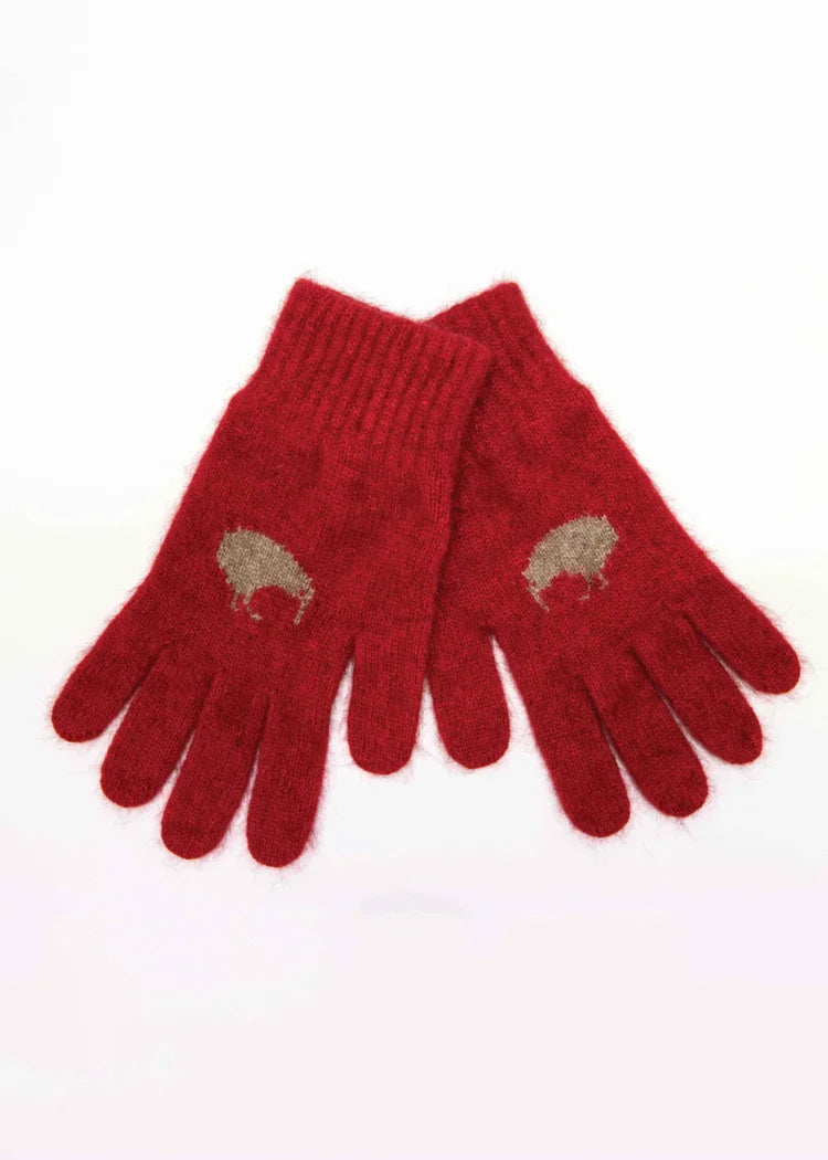 Merino Possum Kiwi Gloves - KO52