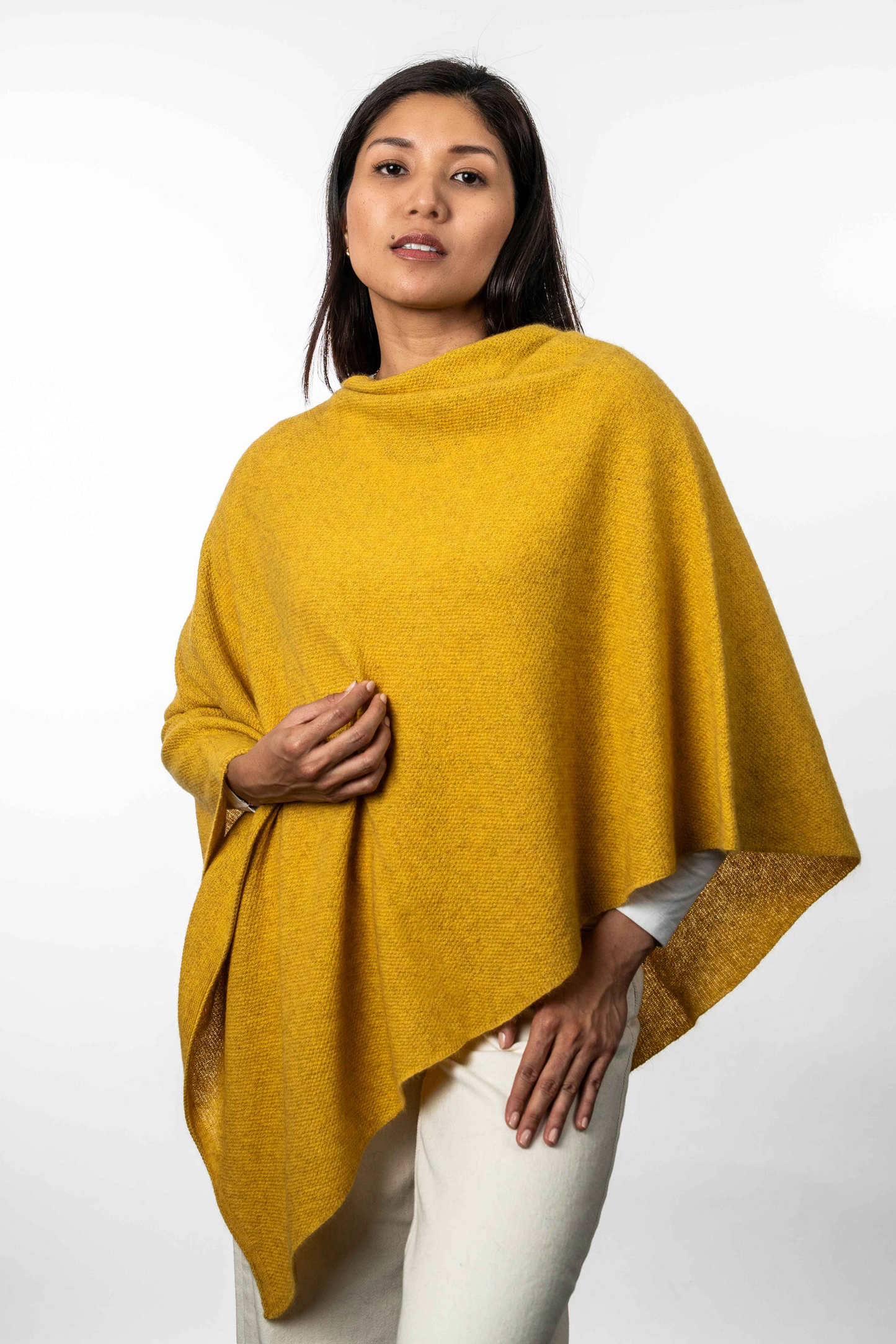 Merino Possum Two Way Poncho - KO798