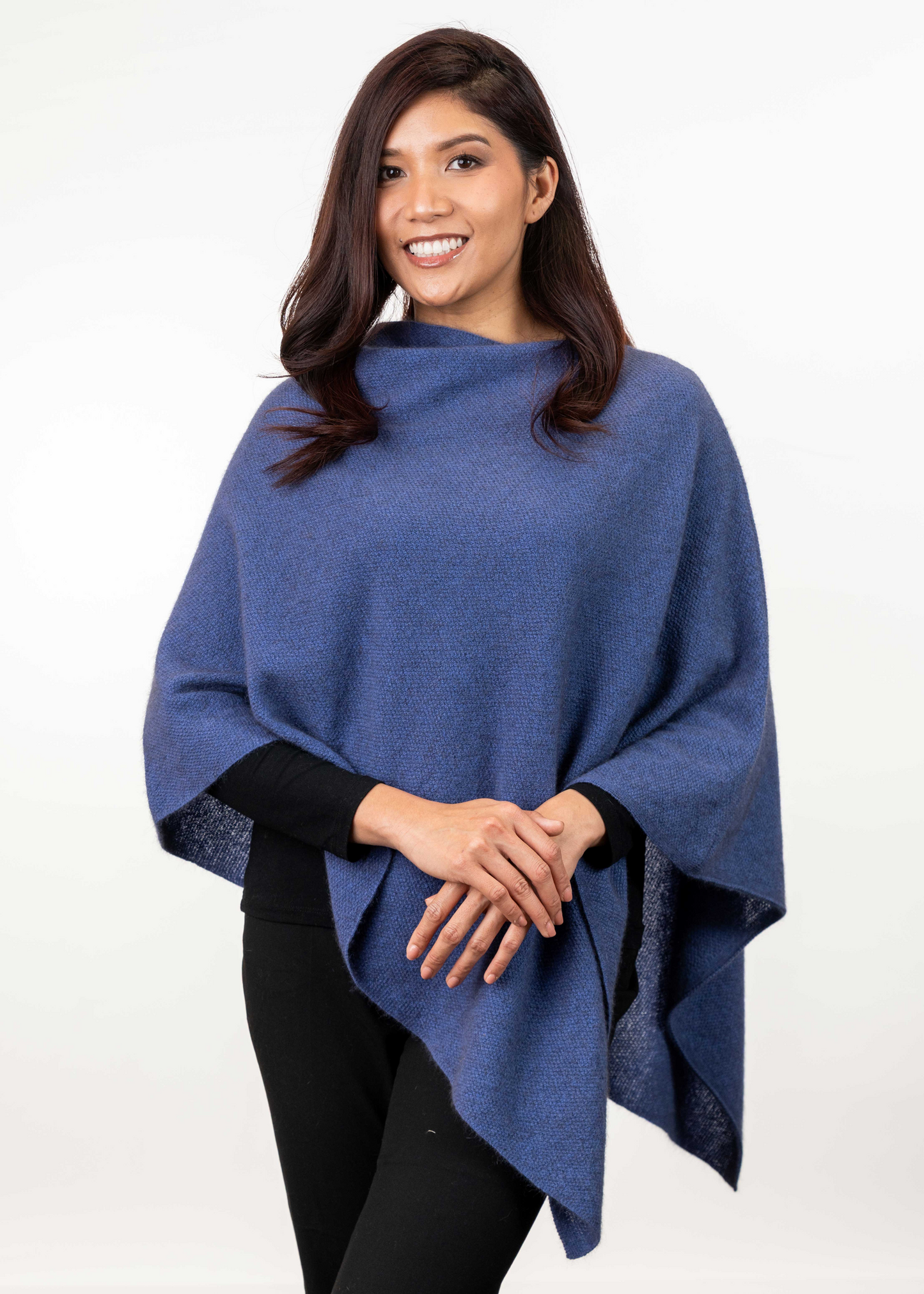 Merino Possum Two Way Poncho - KO798