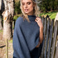 Merino Possum Two Way Poncho - KO798
