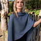 Merino Possum Two Way Poncho - KO798