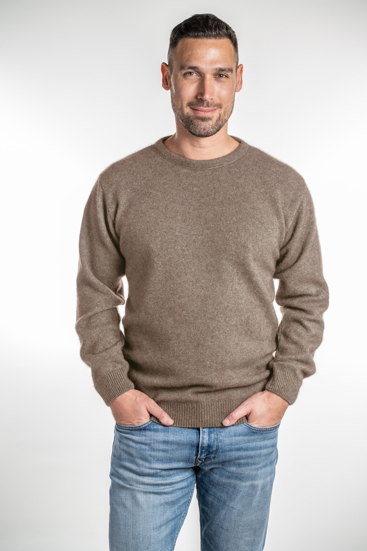Merino Possum Crew Neck Jumper - KO840