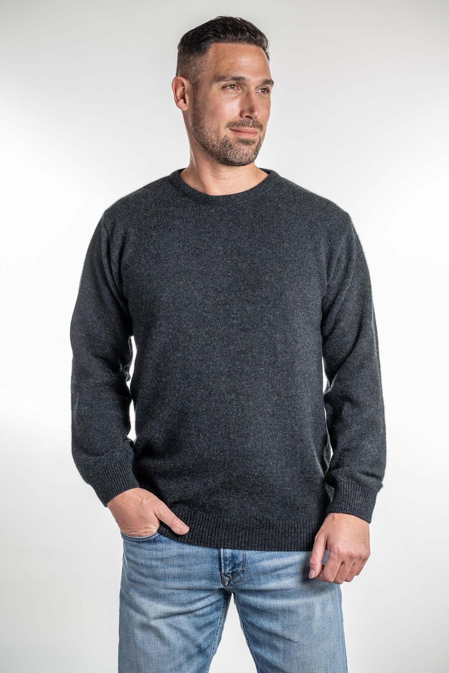 Merino Possum Crew Neck Jumper - KO840