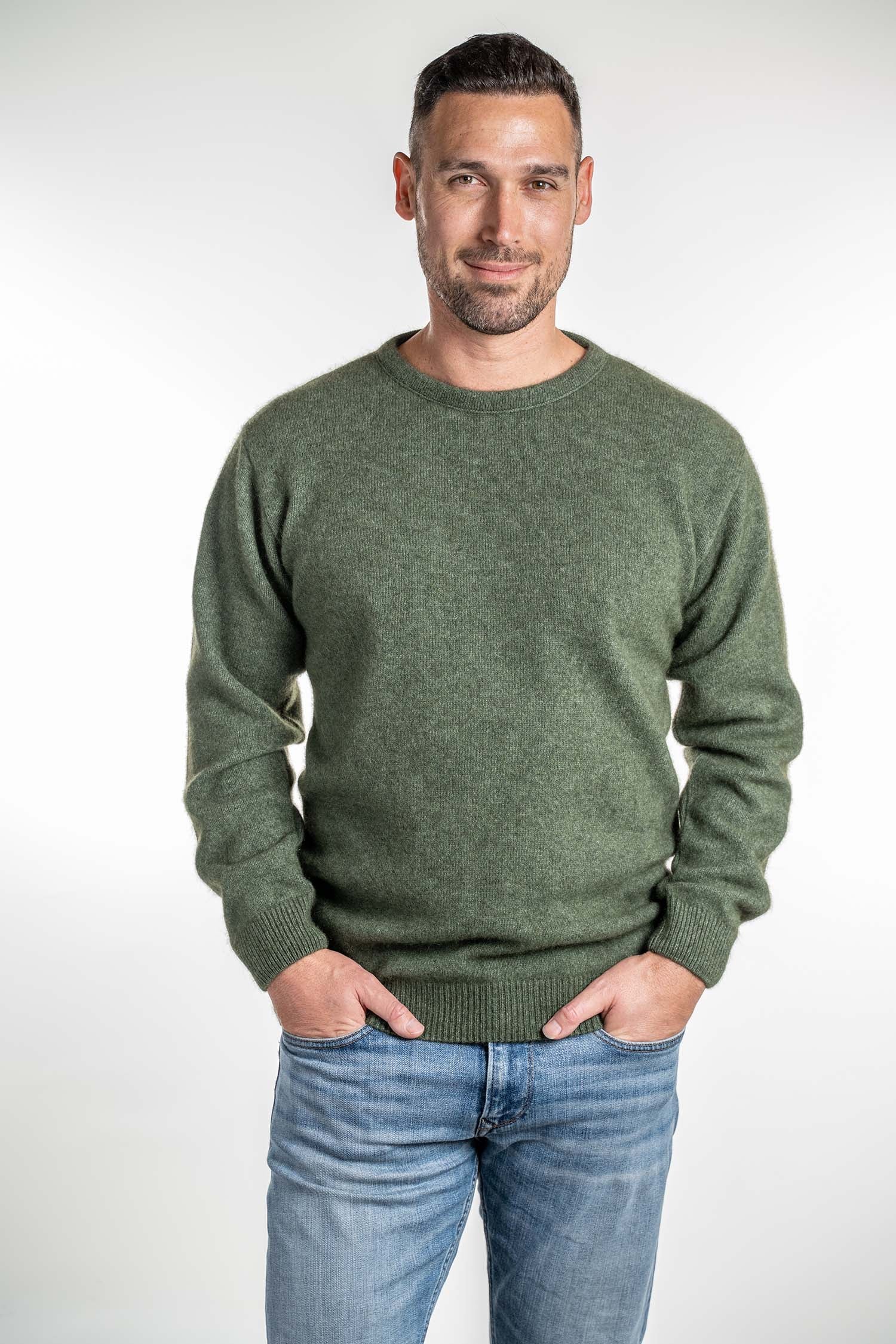 Merino Possum Crew Neck Jumper - KO840