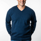 Merino Possum V Neck Jumper - KO841